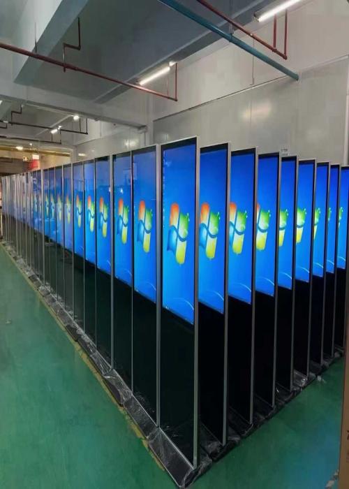 Quality Assurance Inspection-Mass production of indoor floor-mounted digital signage