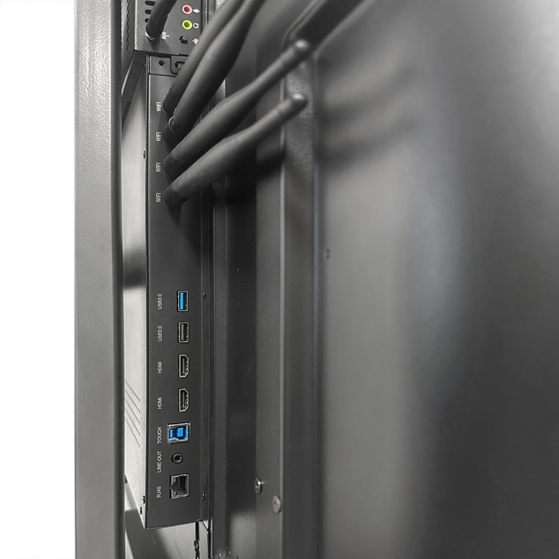 65 75 85 98 110 Inch Built-In Camera Smart Touch LCD Screen Display Interactive Teaching Whiteboard