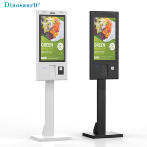 Order instantly and enjoy your meal the powerful point-of-sale machine revolutionizes the efficiency of the dining industry Payment Interactive Self Service Kiosk