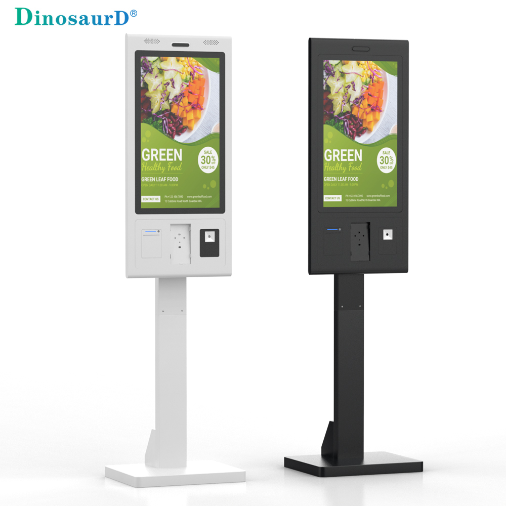 Order instantly and enjoy your meal the powerful point-of-sale machine revolutionizes the efficiency of the dining industry Payment Interactive Self Service Kiosk