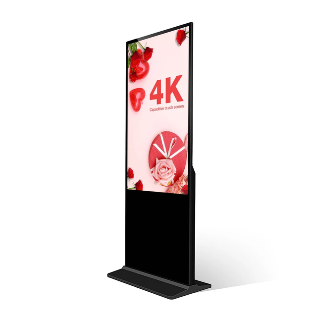 Lcd Supermarket Kiosk Totem Digital Display Advertising Screen Vertical Touch Stand Playing Equipment Wifi Indoor Signage