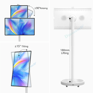 screen monitor 8g+128g battery display wireless smart digital android interactive portable home lcd mobile touch tv