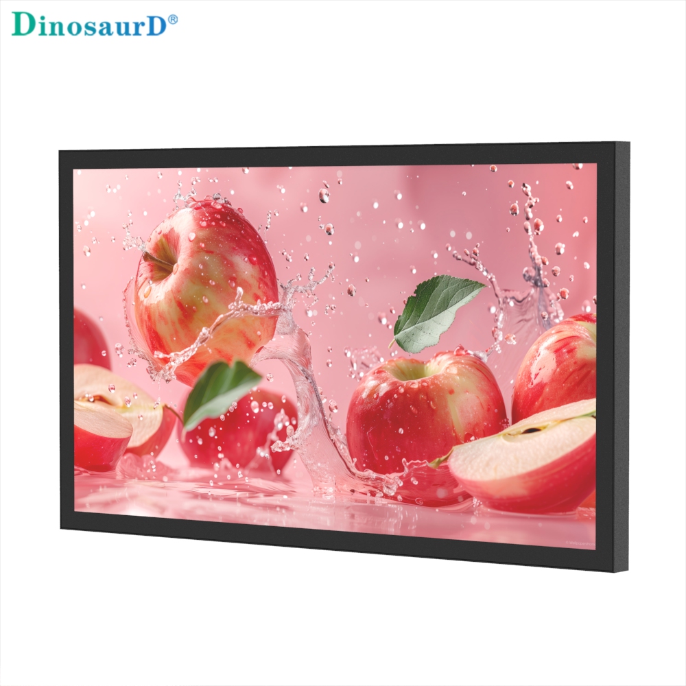 intelligent photosensitive technology high brightness waterproof advertising lcd display dustproof totem digital outdoor wall mounted ip66 screen