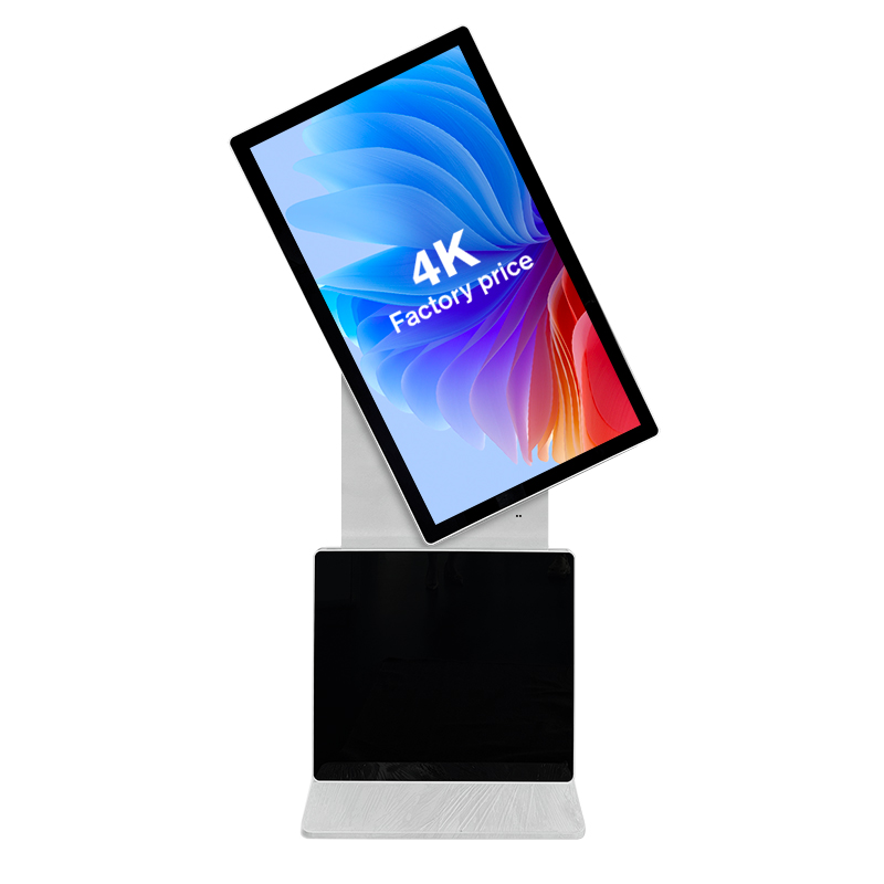 360° rotating screen advertising display digital kiosk