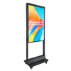 Double Sides Smart TV Window Facing Digital Signage Advertising Display Monitor