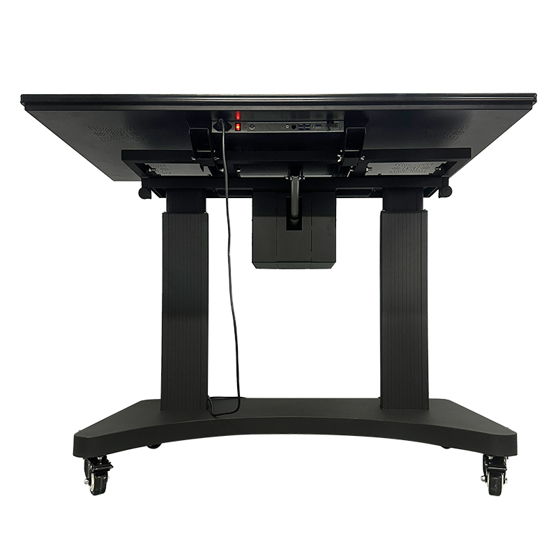 Monitor Flip 10 Point Capacitive Waterproof Intelligent Multi Touch Conference Interactive Display Lcd Lifting Screen Table