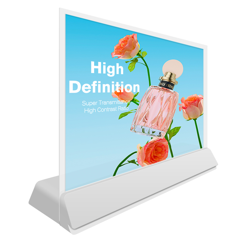 Advertising Display OLED Transparent Glass Display Screen