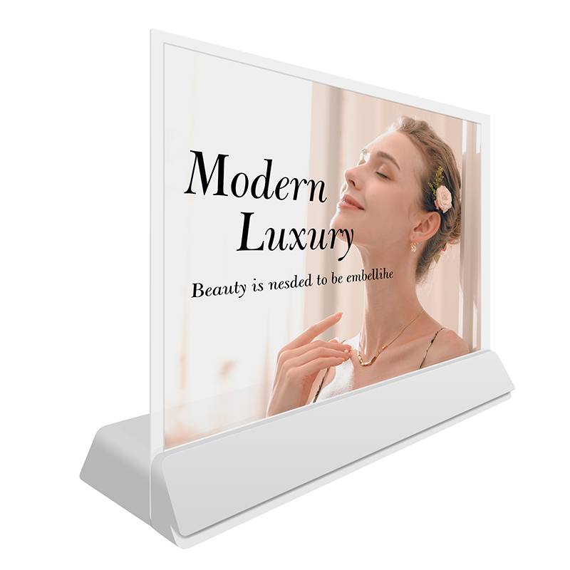Advertising Display OLED Transparent Glass Display Screen