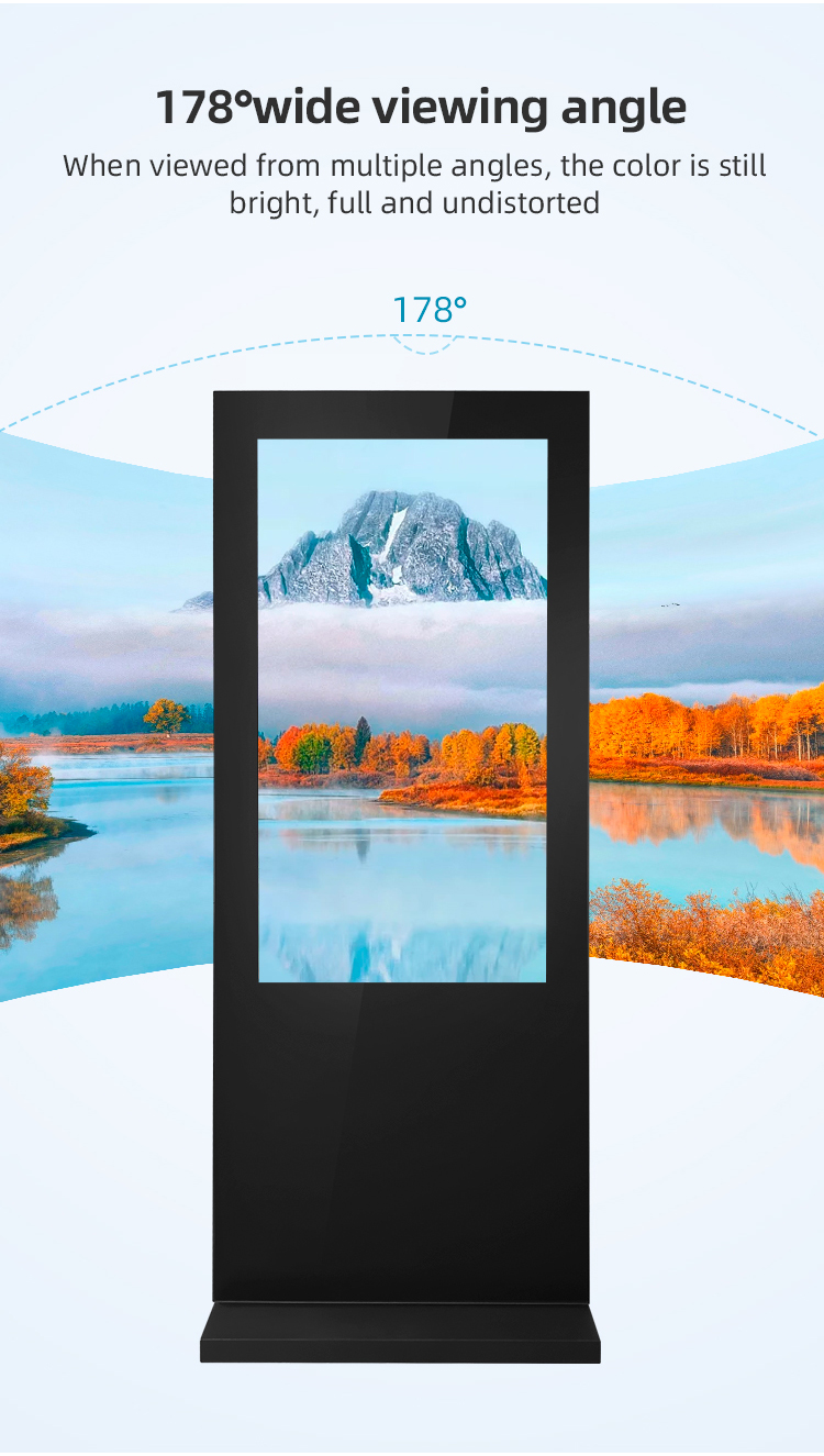 outdoor dual side totem 03
