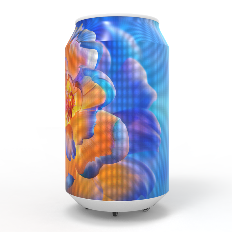 Customisierte Cola -Werbung kann eine flexible LED -Anzeige formen