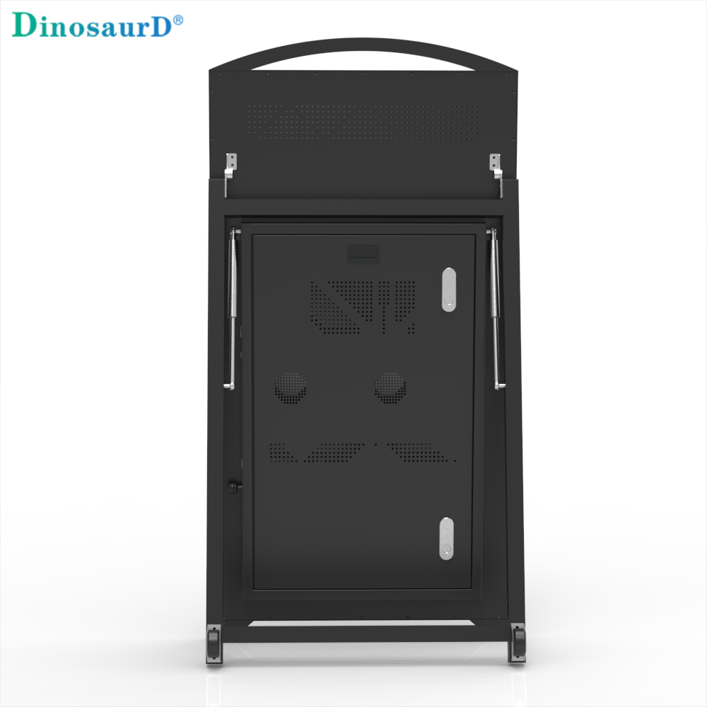700nits High Brightness 10 Hours Battery Powered Mobile Advertising LCD Digital Signage