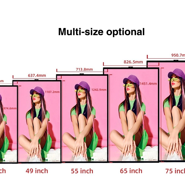 LCD Window Screens for Chain Stores: Illuminating A New World of Commercial Charm!