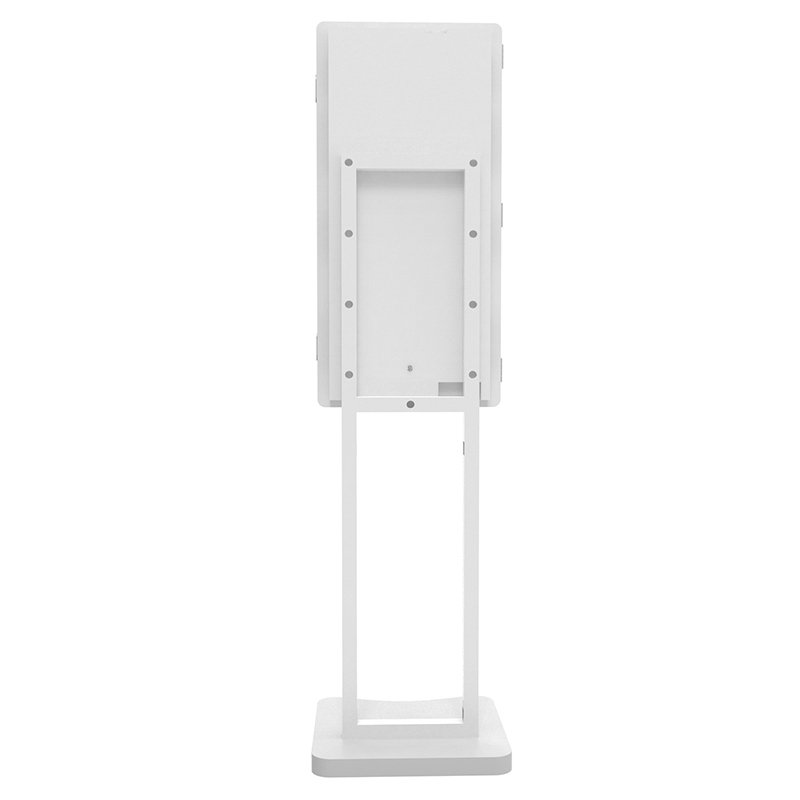 32 inch free stand multi module fast food self service kiosk with POS holder barcode scanner receipt printer