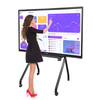 Favorable Price Dual System Classroom meeting room Electronic Digital Finger Touch Screen School Smart Digital Interactive Whiteboard