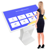 32/43/49/55 Inch Capacitive Touch All One PC Android Digital Signage K-Shaped Floor Standing Interactive Information Kiosk