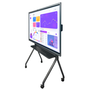 65 75 86 Conference All in One Flat Panel Intelligent School Digital Smart Electronic LCD Interactive 40 Points Touch Whiteboard