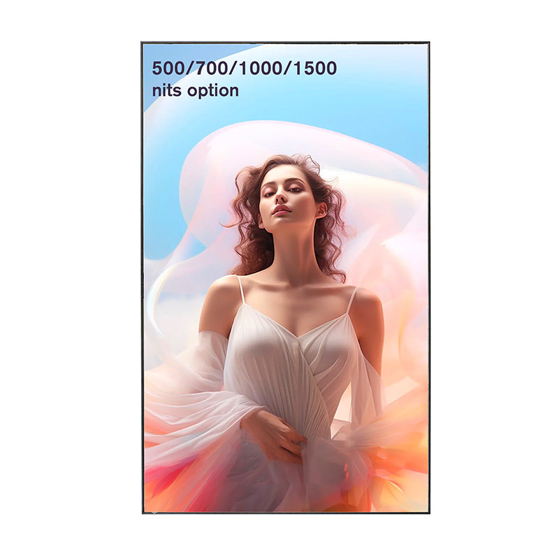 Horizontal Vertical Display Customized Free Cms Digital Player Smart Touch Lcd Advertising Screen Wall Mounted Indoor Signage