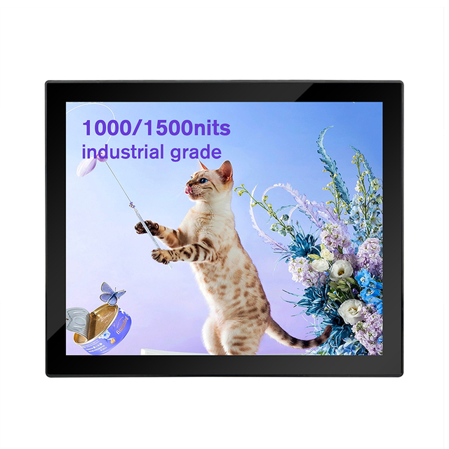 4K Optional 8 10 12 14 15 17 22 Inch LCD Business Screen Compatible system Windows Android Touch Industrial Monitor