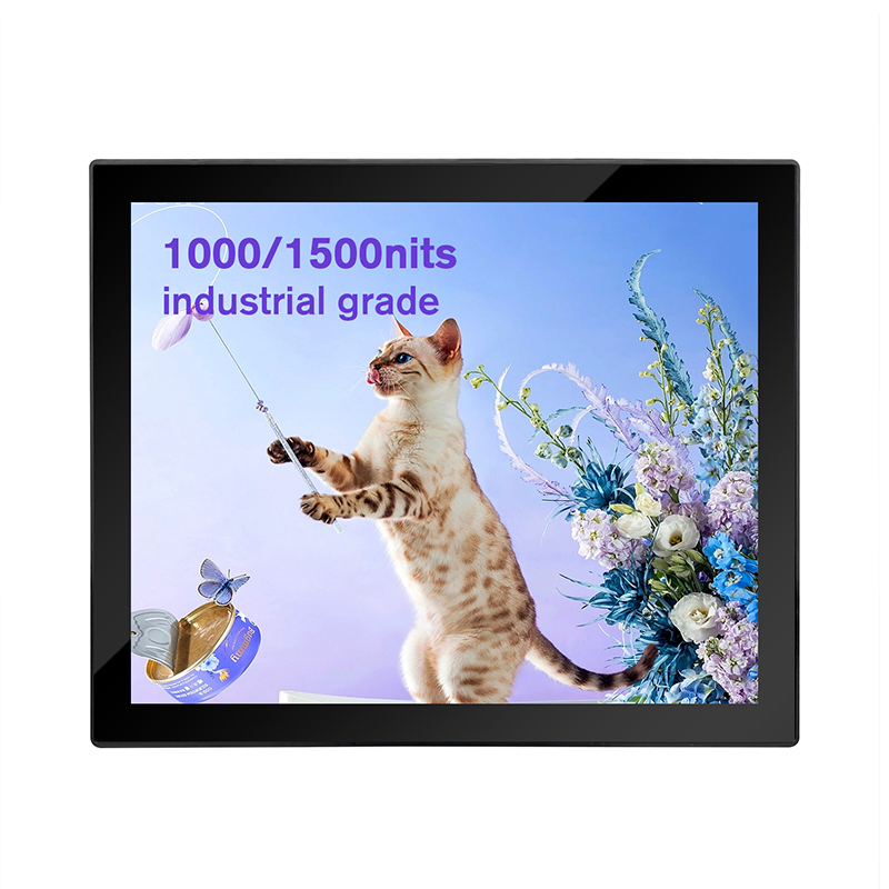 4K Optional 8 10 12 14 15 17 22 Inch LCD Business Screen Compatible system Windows Android Touch Industrial Monitor