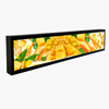 New Arrival Edge Display Android Wide Bar Advertising Monitor Lcd Shelf Digital Signage Smart Stretched Screen