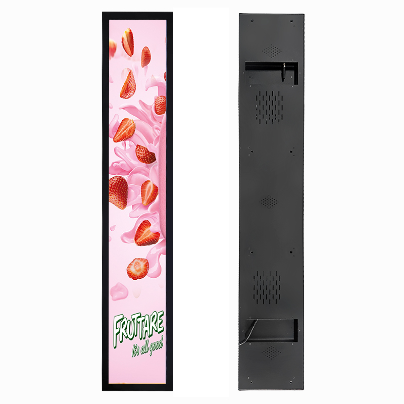 New Arrival Edge Display Android Wide Bar Advertising Monitor Lcd Shelf Digital Signage Smart Stretched Screen