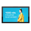 21.5 Inch Smart Industrial Embedded High Brightness Ultimate 4K HD Dual System Optional Touch Monitor 