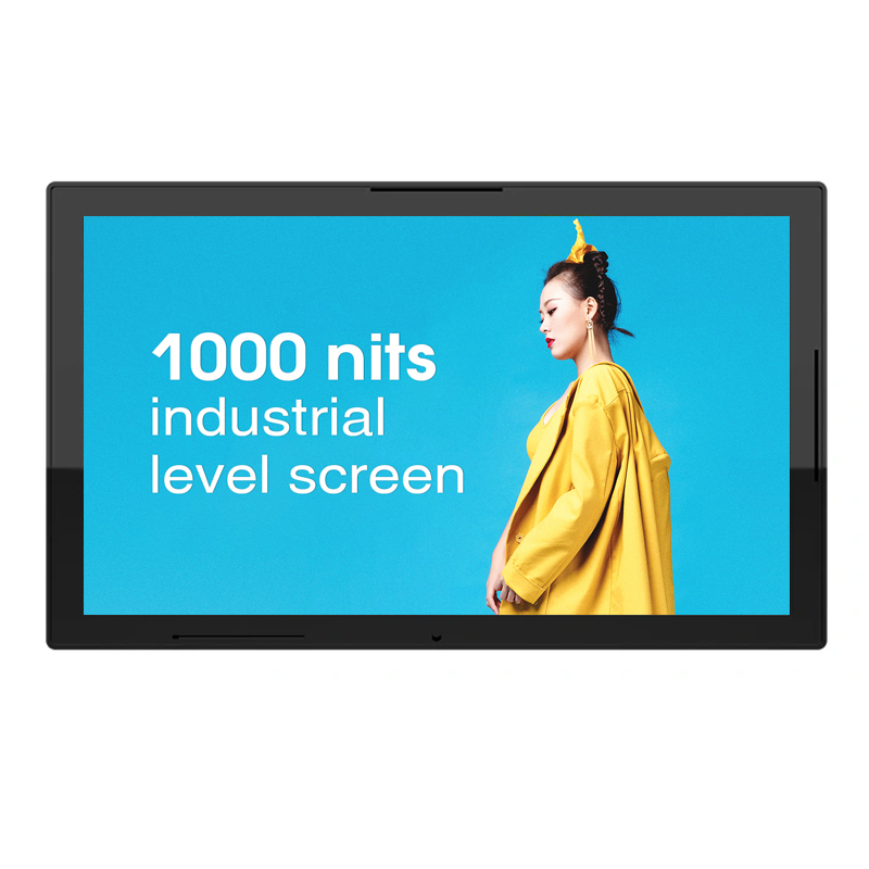 21.5 Inch Smart Industrial Embedded High Brightness Ultimate 4K HD Dual System Optional Touch Monitor 