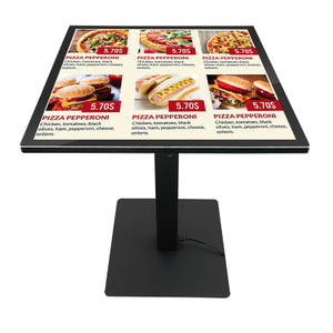 Indoor 4K 43 55 Wifi android System LCD kiosk Interactive Coffee Smart kids game info show Waterproof Touch Screen Table