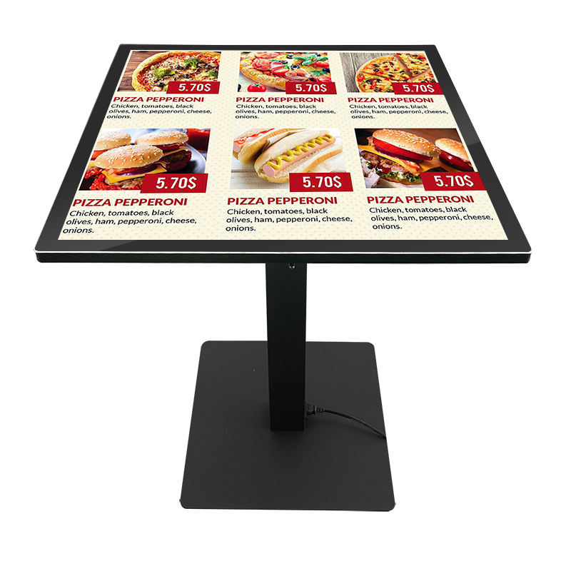 Indoor 4K 43 55 Wifi android System LCD kiosk Interactive Coffee Smart kids game info show Waterproof Touch Screen Table