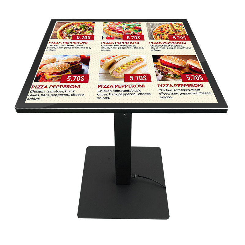Indoor 4K 43 55 Wifi android System LCD kiosk Interactive Coffee Smart kids game info show Waterproof Touch Screen Table