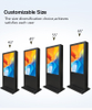 Electronic Lcd Comercial Ip65Advertising Touch Screen LCD Display Outdoor Digital Signage