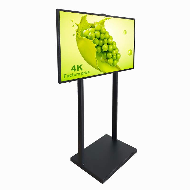 55 Inch Eye Catching LCD Full Color Screen 4K UHD Products Promotion Digital Signage