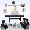 Factory Price 4K Resolution Meeting Teaching Equipment Floor Sand Windows Android Dual System Interactive Flat Panel