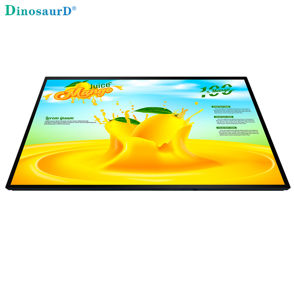 shopping mall android system menu board digital touch display screen lcd advertising player indoor wall-mount screen signage