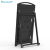 commercial digital player 700nit indoor stand advertising screen display portable powered removable poster battery lcd signage