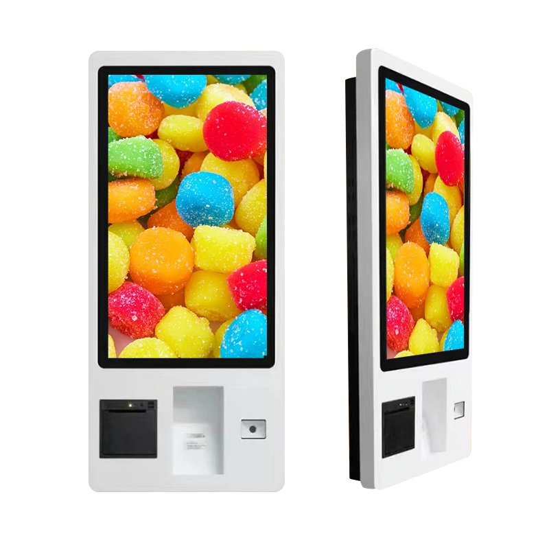 Restaurant Food Order Self Ordering Service Lcd Sensitive Touch Screen Fastfood Order Kiosk