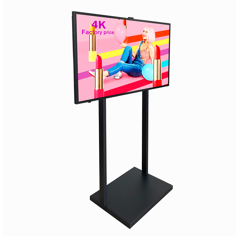 player retail hanging stand sunlight readable shop signage facing screen lcd display kiosk window monitor digital menu