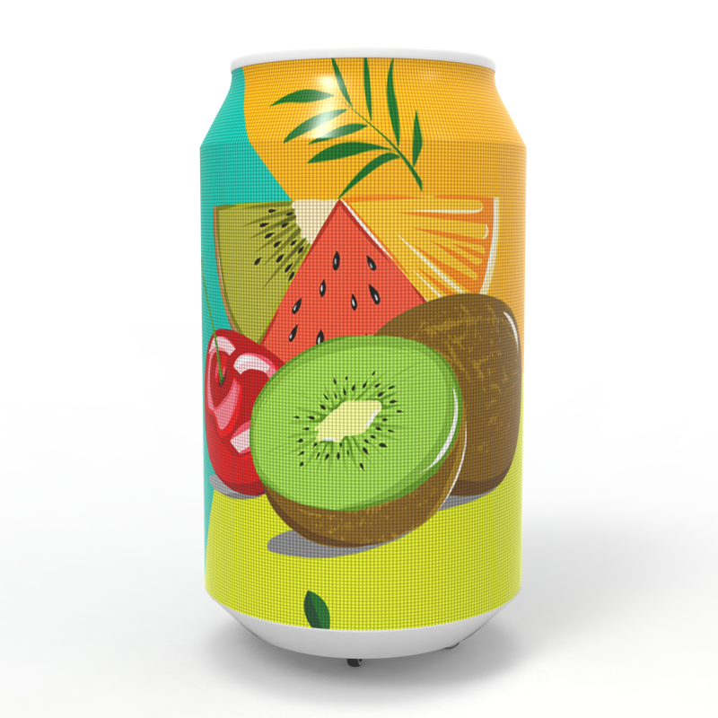Customisierte Cola -Werbung kann eine flexible LED -Anzeige formen