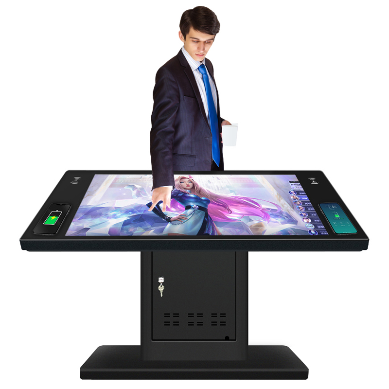 Interactive LCD Screen Digital Smart Gaming Touch Table