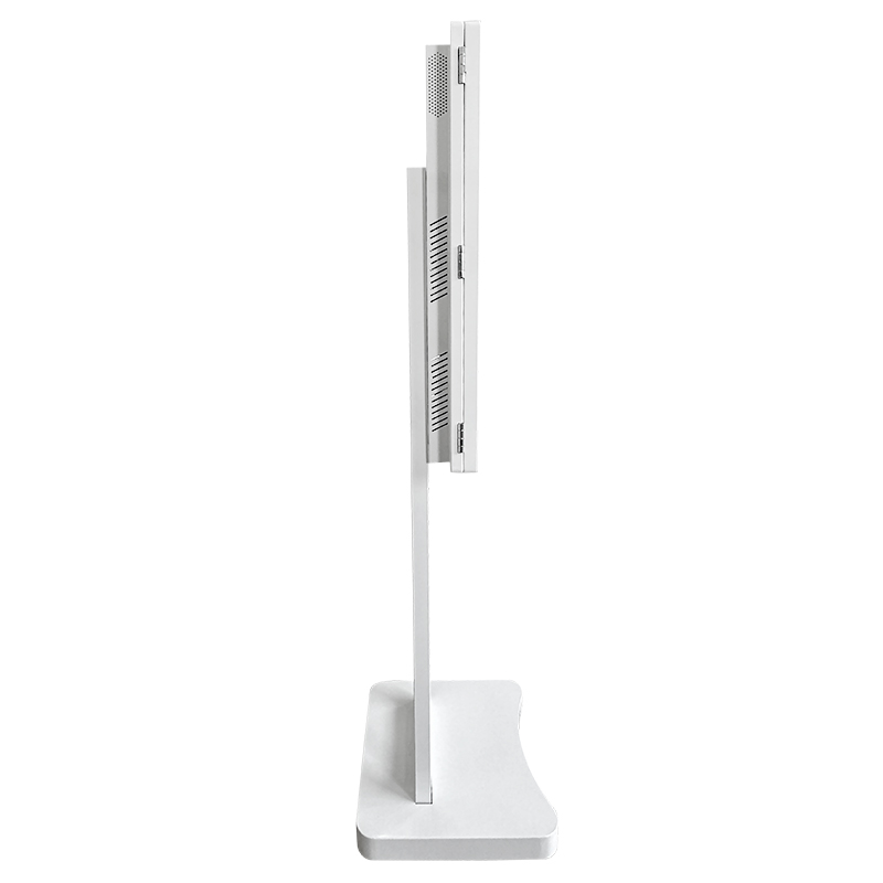 24 inch floor stand supermarket payment check out self service kiosk