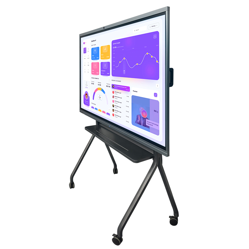 55 65 75 86 Inch School Portable LCD Finger Touch All in One Smart Classroom Screen Electronic Interactive Whiteboard