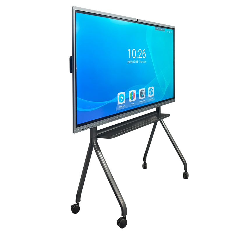 65 75 86 Conference All in One Flat Panel Intelligent School Digital Smart Electronic LCD Interactive 40 Points Touch Whiteboard