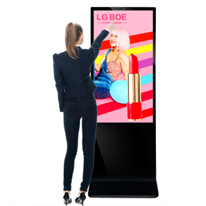 lcd digital vertical kiosk 43 50 55 65 touch interactive smart player display screen 4k indoor advertising stand signage