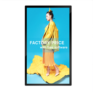 Indoor Wall Mount Lcd Screen Digital Signage Retail Store Advertising Player Monitor