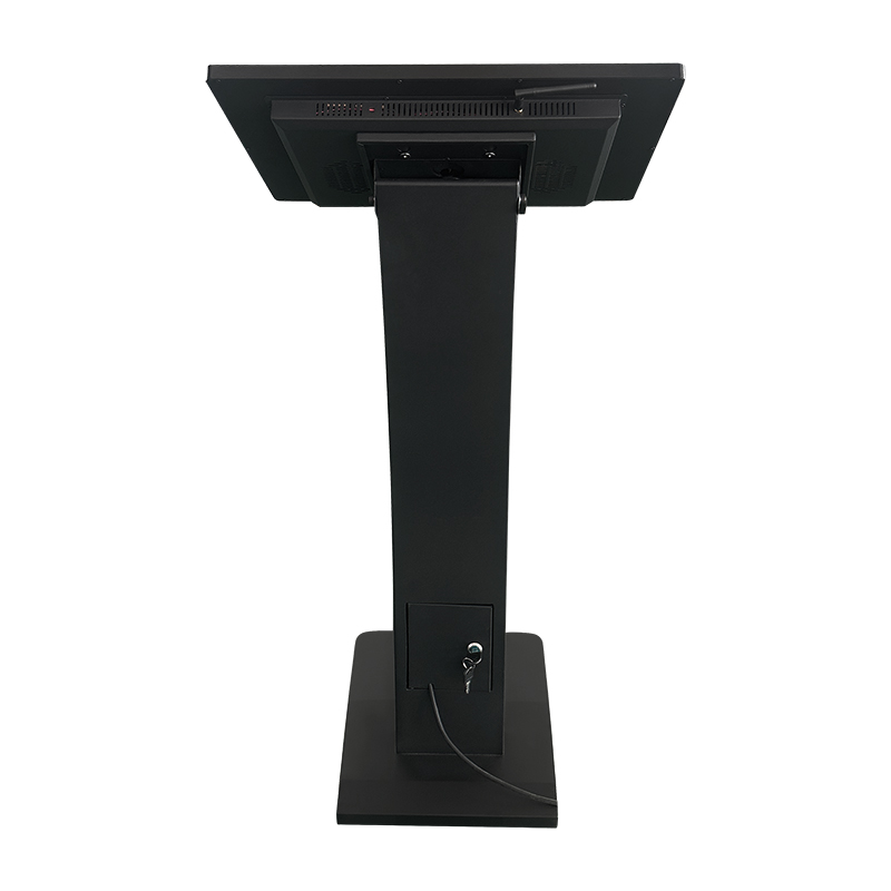 Public Spaces Commercial Centers Corporate Self Service Terminal Offices K Shaped Touchscreen Information Kiosk