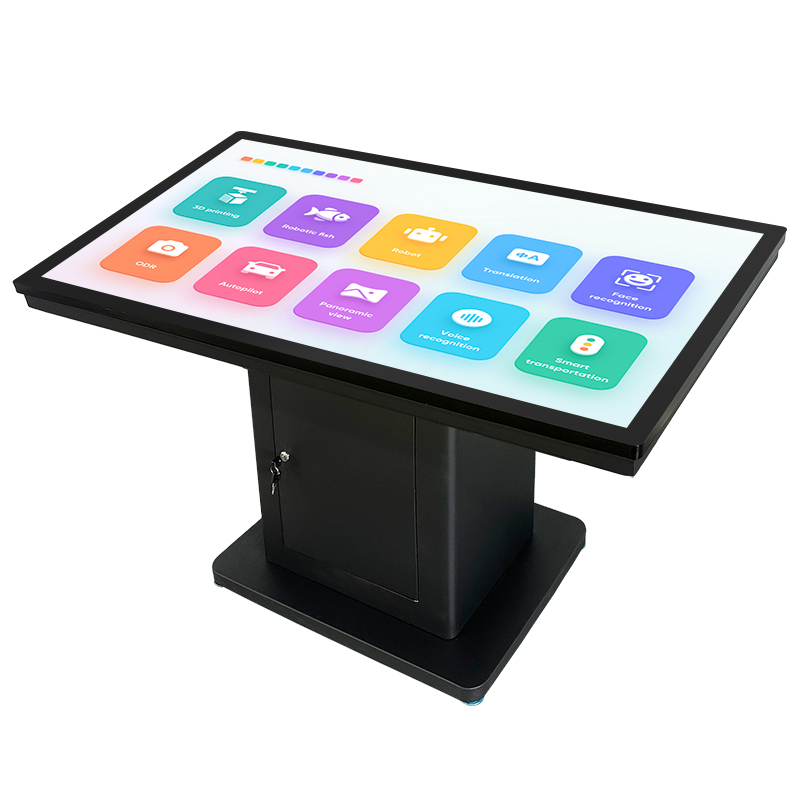 32 43 55 65 Inch Restaurant Interactive Multi Touch Screen Smart Table Coffee Conference Table Smart Touch Screen Table