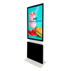 43 49 55 Shopping Mall Commercial Lcd Touch Screen Display Indoor Digital Kiosk 360 Standing Signage Rotating Advertising Player