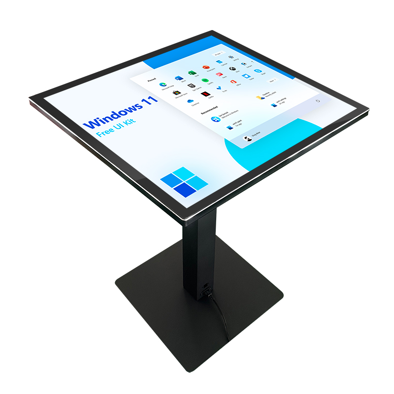 Indoor 4K 43 55 Wifi android System LCD kiosk Interactive Coffee Smart kids game info show Waterproof Touch Screen Table