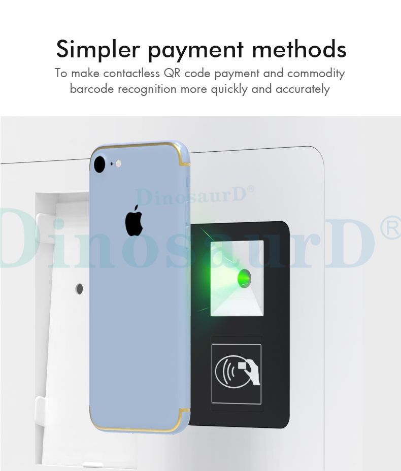 Order instantly and enjoy your meal the powerful point-of-sale machine revolutionizes the efficiency of the dining industry Payment Interactive Self Service Kiosk