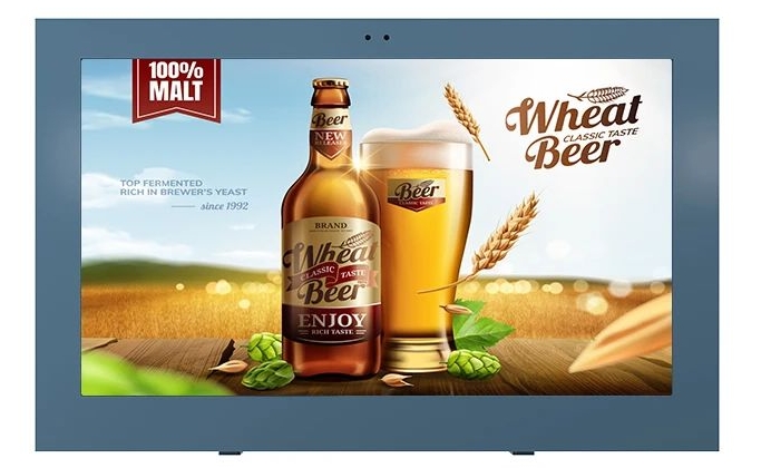 outdoor digital signage writings